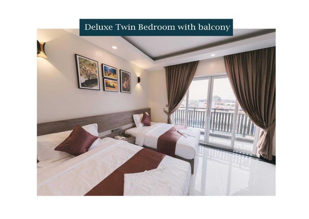 Twin Hotel Kampot Exterior foto